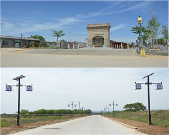 寧夏景觀燈案例-渭南澄城秦漢宮景區