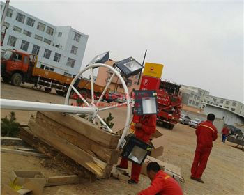 湖北廣場高桿燈-湖北鄂爾多斯