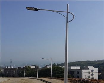 湖北市電路燈-湖北省安康職業(yè)技術(shù)學(xué)院路燈項目
