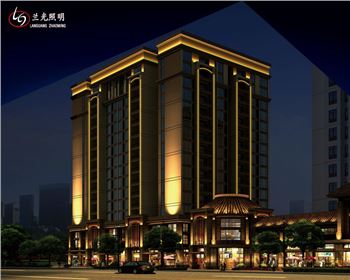 寧夏西安潤天磬園-辦公大樓亮化設計