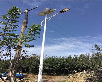 寧夏西安藍田縣竹峪鎮(zhèn)新農(nóng)村太陽能路燈