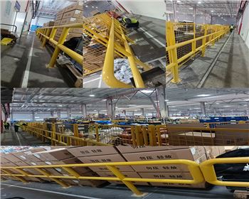 寧夏西安工廠庫房圍欄護欄廠家